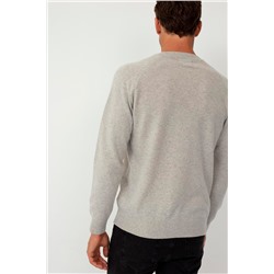 Jersey de lana Gris claro jaspeado