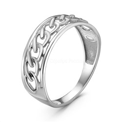 Кольцо из серебра родированное 925 пробы К-3978-Р