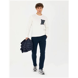 Lacivert Slim Fit Eşofman Altı