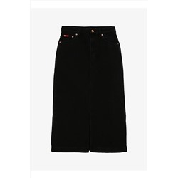 Lee Cooper Standart Bel Mavi Kadın Standart Etek 241 LCF 126001 RUBY 1 DENIM 5003069106