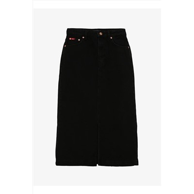 Lee Cooper Standart Bel Mavi Kadın Standart Etek 241 LCF 126001 RUBY 1 DENIM 5003069106