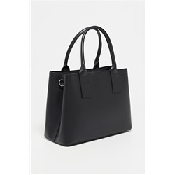 Bolso de piel Fara Negro