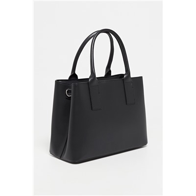 Bolso de piel Fara Negro