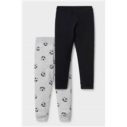 Multipack 2er - Jogginghose - Bio-Baumwolle