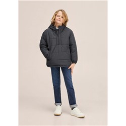 Anorak acolchado capucha -  Niño | MANGO OUTLET España