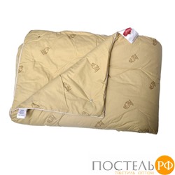 Артикул: 124 Одеяло Premium Soft "4 сезона" Camel Wool (верблюжья шерсть) 1,5 спальное (140х205)