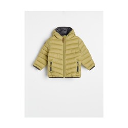 Steppjacke mit Kapuze