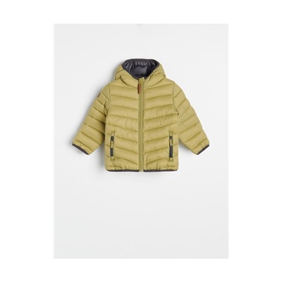 Steppjacke mit Kapuze