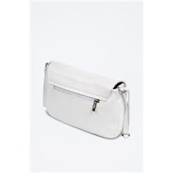 Bandolera de piel Arignano - Blanco