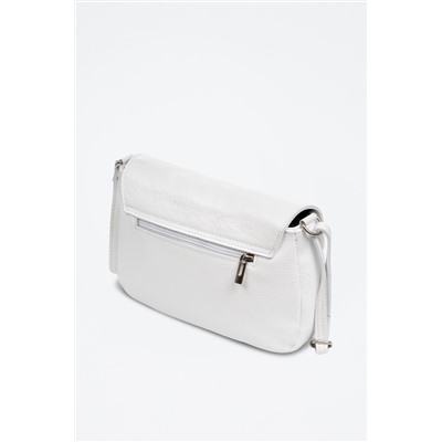 Bandolera de piel Arignano - Blanco