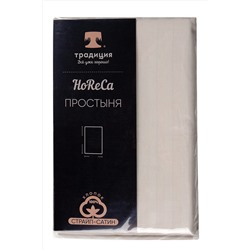 Простыня HoReCa 240х217, страйп-сатин, арт. 4868 НАТАЛИ #828297