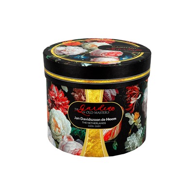 Кружка, 400 мл, фарфор F, черная, Маки, Baroque flowers, 62361