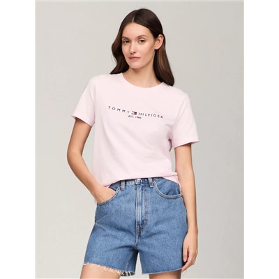 Embroidered Tommy Logo T-Shirt