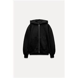 OVERSIZE ZIP-UP HOODIE