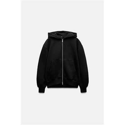 OVERSIZE ZIP-UP HOODIE