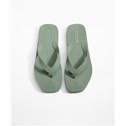 Braided platform beach sandals