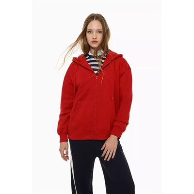 Hooded tracksuit jacket