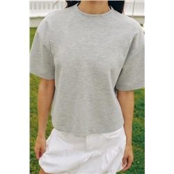 SHORT SLEEVE INTERLOCK T-SHIRT