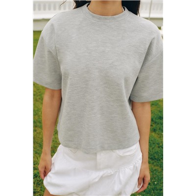 SHORT SLEEVE INTERLOCK T-SHIRT