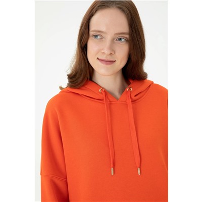 Kadın Turuncu Sweatshirt
