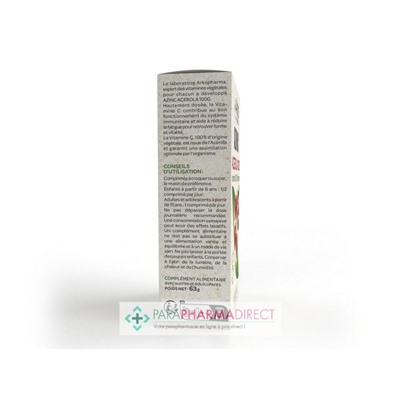 Arkopharma Azinc - Acerola 1000 - 30 comprimés