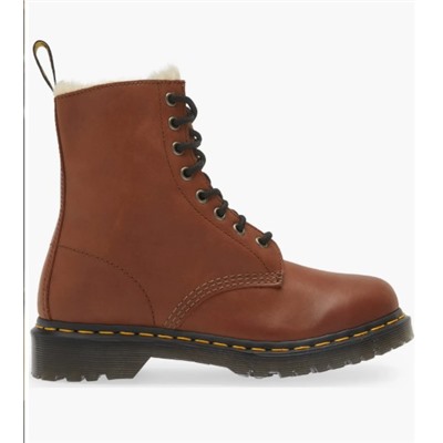 1460 Serena Faux Fur Lined Leather Boot (Women)