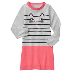 GYMBOREE Striped Sweater Dress