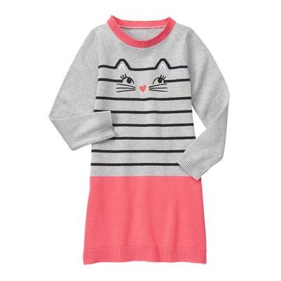 GYMBOREE Striped Sweater Dress
