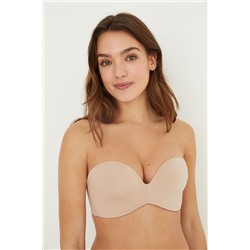 AMAZING Sujetador sin tirantes microfibra