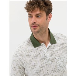 Beyaz Regular Fit Polo Yaka Tişört