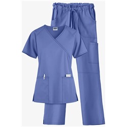 Strictly Scrubs Women's 8 - Pocket Cargo Scrub Set