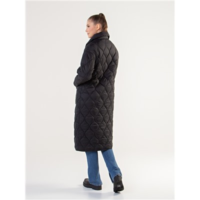 СТЕГАНОЕ ПАЛЬТО С КАРМАНАМИ