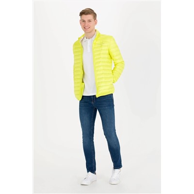 Erkek Neon Sarı Mont