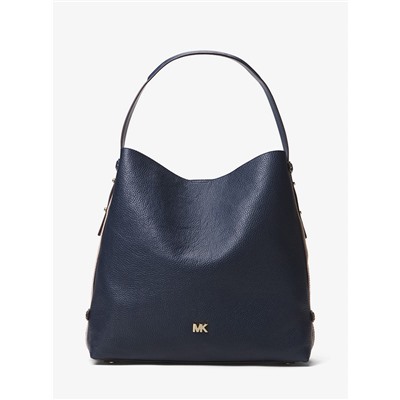 Griffin Large Leather Shoulder Bag