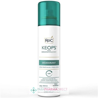 Roc Keops - Déodorant - Spray Fraîcheur - Peau Normale 100 ml