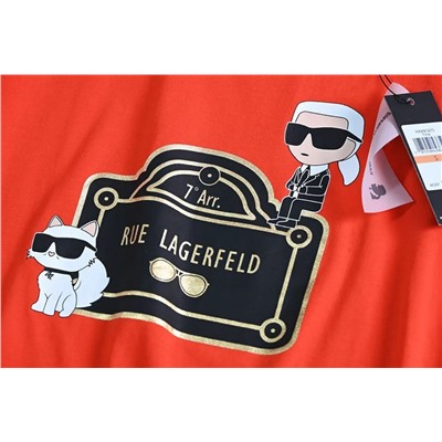 Хлопковая футболка KARL LAGERFEL*D ОРИГИНАЛ!