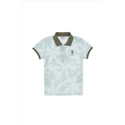 Erkek Çocuk Su Yeşili Tişört