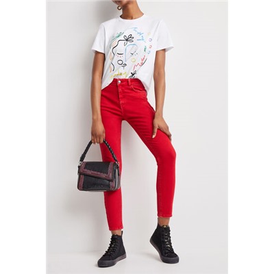Camiseta ilustración cara