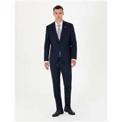 Lacivert Slim Fit Takım Elbise