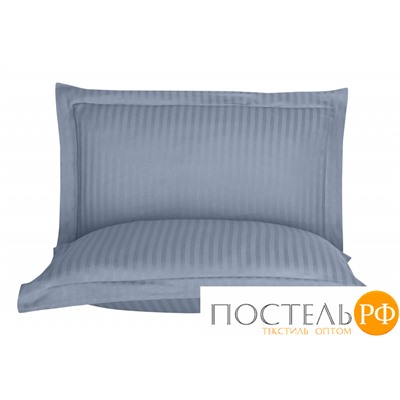 Постельное белье "Карвен" Stripe Satin 1.5 спальн. N 162-SS 014 indigo/индиго