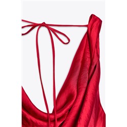 ZW COLLECTION LONG SATIN DRESS