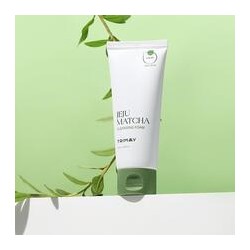 Jeju Matcha Low pH Cleansing Foam Слабокислотная пенка для умывания с чаем матча