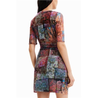 Vestido corto bosque