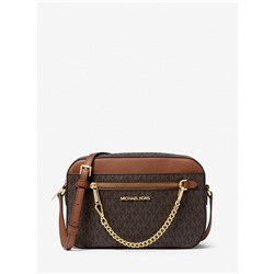 MICHAEL MICHAEL KORS Jet Set Large Logo Crossbody Bag