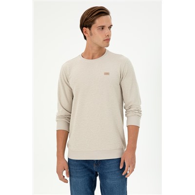 Erkek Taş Sweatshirt