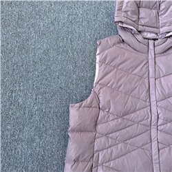 💕Пуховой женский жилет размера PLUS SIZE  Экспорт в Россию