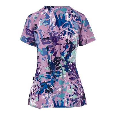 koi Scrubs Bora Bora Print Top