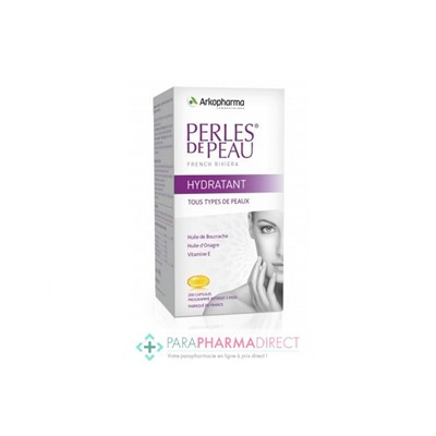 ArkoPharma Perles de Peau Hydratant 200 capsules