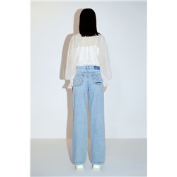 Blusa de seda Crudo
