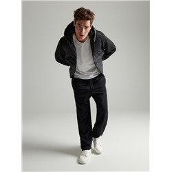 Jacke aus materialmix